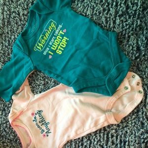 Baby girl onesies
